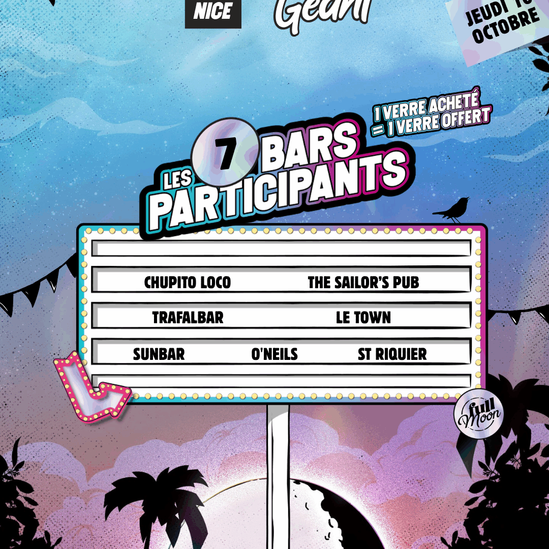 Affiche Barathon Géant à Nice