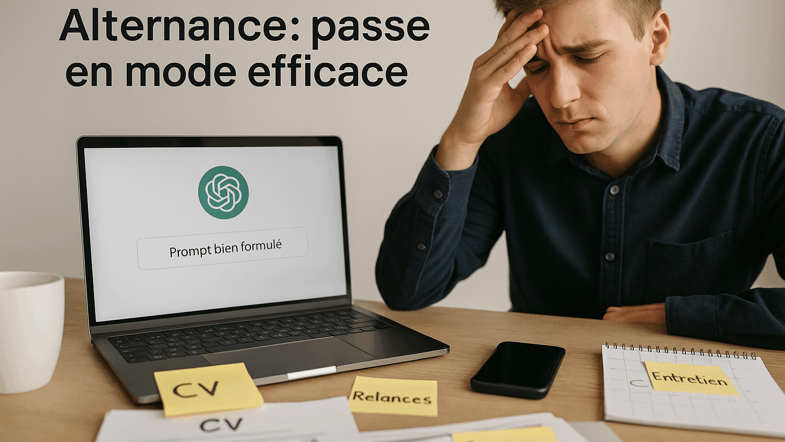 Comment utiliser l’IA pour réussir ta recherche d’alternance